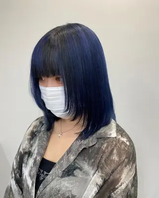 ショート sunc所属・梅田l大人韓国ヘア レイヤー×艶カラーのヘアスタイル