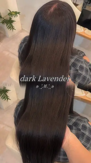 カラー lor.kyoto 奥村みゆきのヘアスタイル