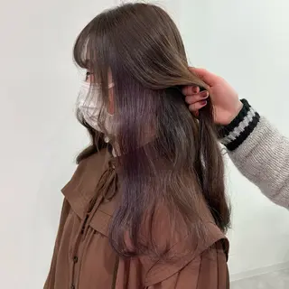 ロング Wカラー/暖色/べ ージュりく©︎🐝のヘアスタイル