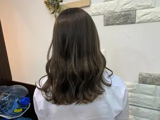 セミロング 大人女性ぼかし メンズ強化🦙平作のヘアスタイル