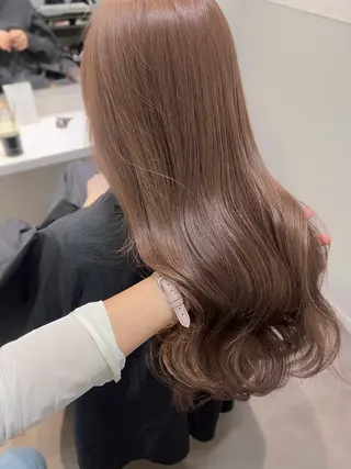 ロング 韓国モテhair🍑 momoのヘアスタイル