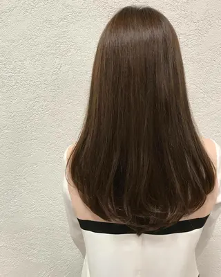 ロング カラー デザインカラー🌈 高木リョウのヘアスタイル