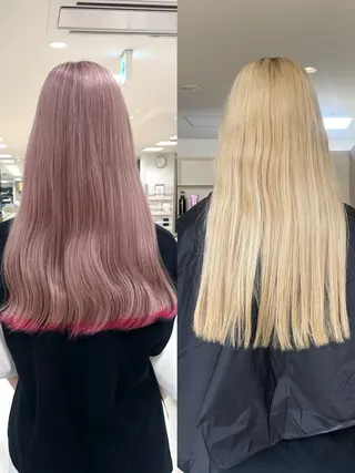 ロング カラー ヘアアレンジ 🍒KIKUCHI KANAE🍒のヘアスタイル