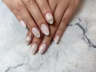 ネイル ネイルリボン 伊藤のネイルデザイン