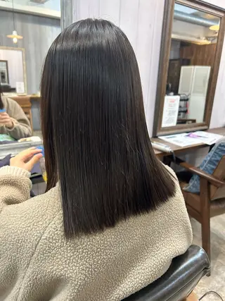 ミディアム LIFE下通 Miyuuのヘアスタイル
