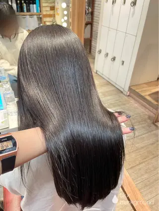 ロング カラーモデル募集 ✨🤍モモハ🤍✨のヘアスタイル