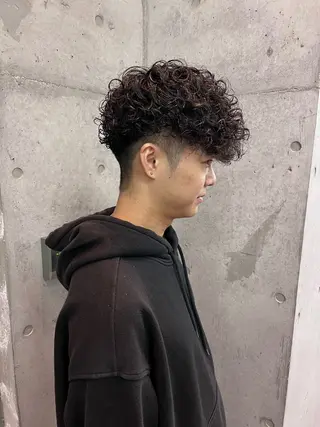 ミディアム パーマ メンズ spin-off shift所属・メンズ特化美容師 /たけしのヘアスタイル