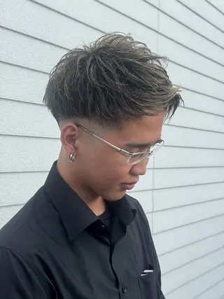 ショート メンズ 鈴木 陸のヘアスタイル