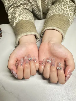 ネイル Chiara 長さ出し/パラジェルのネイルデザイン