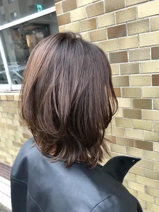 ミディアム カラー 永井 悠大のヘアスタイル