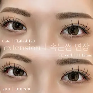 マツエク・マツパ 韓国束感まつげ｜ MANAMI🧸のマツエク・マツパデザイン