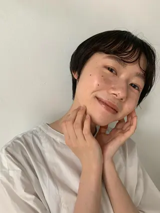 ショート 西山 紗耶香🪽 透明感カラー/ボブのヘアスタイル