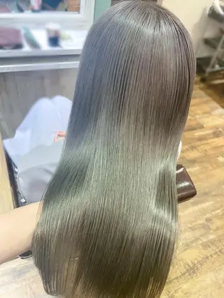 ロング カラー 極艶透明感カラー🐰 髪質改善/出雲つぐみのヘアスタイル