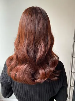 ロング カラー ヘアアレンジ 💖うる艶カラー💖 モデル募集💖のヘアスタイル