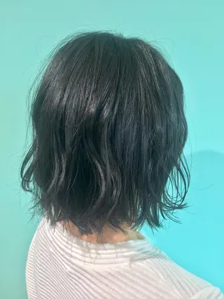 ショート カラー パーマ さかい なつみのヘアスタイル