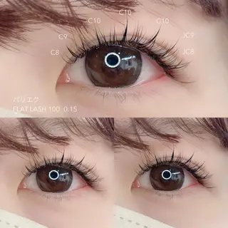 マツエク・マツパ ＆ mir.所属・&mir. AYANAのマツエク・マツパデザイン