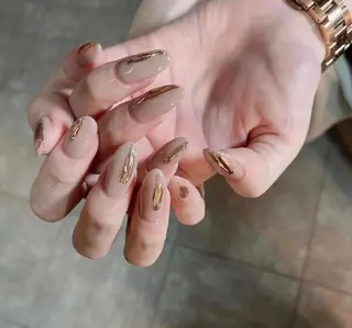 ネイル 🦋ネイルサロン ブラン🌈ゆりのネイルデザイン