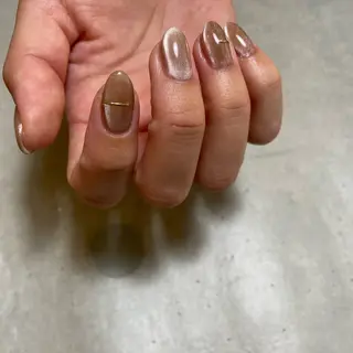 ネイル RooM tani /個性派ニュアンスのネイルデザイン