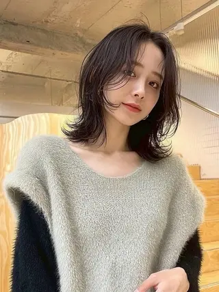 ミディアム ✨髪質改善 ✨/ミヤビのヘアスタイル