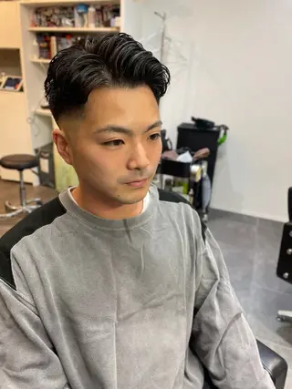 パーマ メンズ YinYang所属・川﨑 章弘のヘアスタイル