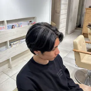 カラー メンズ 河野 穂香のヘアスタイル