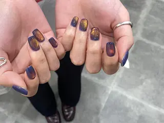 ネイル NINEnami ニュアンスネイルのネイルデザイン