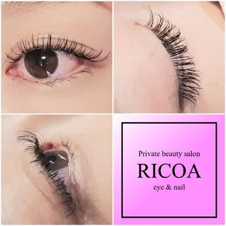 マツエク・マツパ RICOA 酒井のマツエク・マツパデザイン