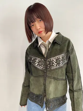 ショート ボブ/レイヤー /河内温太のヘアスタイル