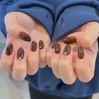 ネイル 🎀チーク/ちゅるん 🫧chisa🎀のネイルデザイン