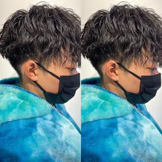 パーマ メンズ メンズスタイリスト/ 髪質改善/居場のヘアスタイル