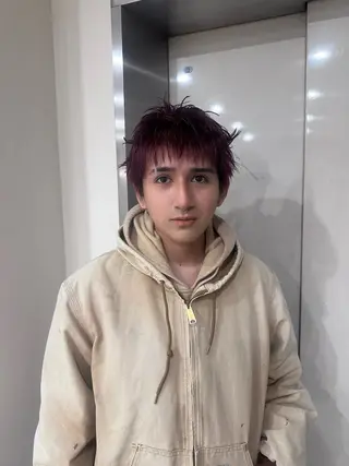 カラー 👽個性派ネイル🎀 komachiのヘアスタイル