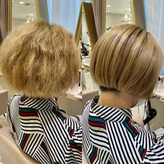 ショート カラー パーマ ヘアアレンジ メンズ キッズ ネイル マツエク・マツパ アイブロウ 【乾かすだけの感動】 松田創太のヘアスタイル