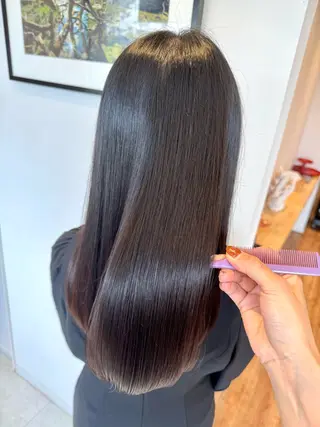 セミロング kanna カンナのヘアスタイル