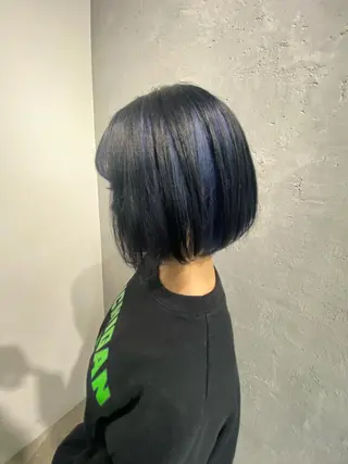 ショート カラー 【艶髪×韓国風】 毛流れ職人 RYOのヘアスタイル