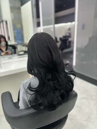 セミロング カラー 🤍レイヤー/顔周り /hirari🤍のヘアスタイル