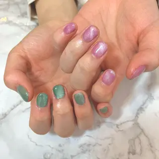 ネイル 岸本 みなみのネイルデザイン