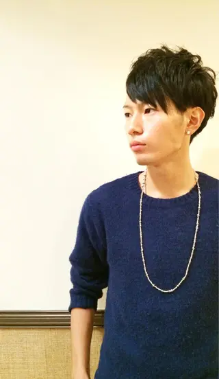 ショート メンズ カッサスパ はなのなのヘアスタイル