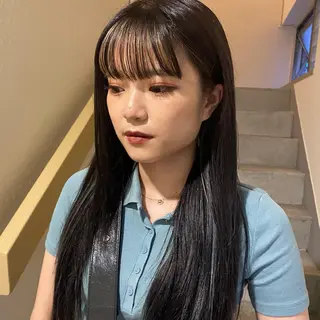 ロング esu西梅田所属・ena/ブリーチなし 透明感・レイヤー🎀のヘアスタイル