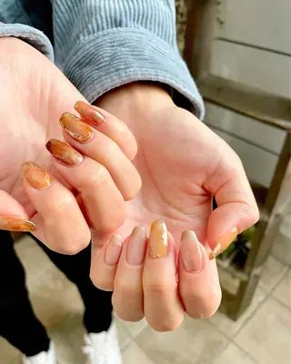 ネイル 甲府市徳行 🧸prunelleのネイルデザイン