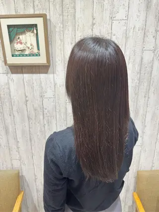 ロング カラー 髪質改善 すずきひじりのヘアスタイル