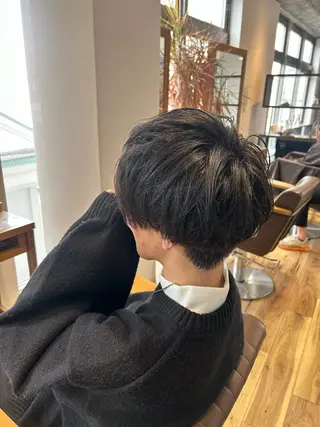 メンズ 🍒ケアカラー🍒 AKAね🤍のヘアスタイル