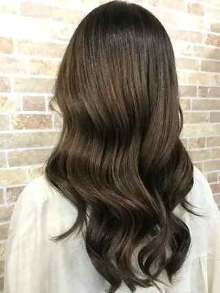 ロング カラー ✨髪質改善特化サロン ✨グシユキヤ✨のヘアスタイル