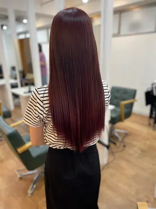 ロング habitt所属・Fu jiのヘアスタイル