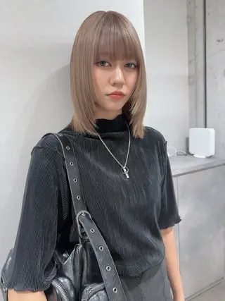 カラー VEGA天神 ブリーチのヘアスタイル