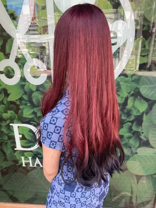 ロング カラー DOTE hair make【ドォート】所属・限界オタク美容師 💜Natsuki☁のヘアスタイル