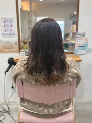 ロング パーマ 生尾 虹水のヘアスタイル
