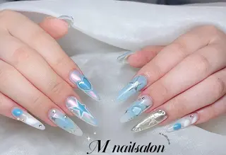 ネイル M🌷nail 長さだし専門店のネイルデザイン