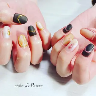 ネイル Atelier Le Passage所属・h nakatsukaのネイルデザイン
