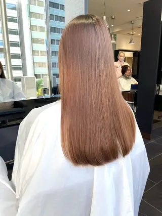 セミロング VIEW osaka u_riのヘアスタイル