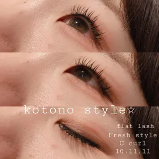 マツエク・マツパ Neo店長🌿 KOTONO🌿のマツエク・マツパデザイン